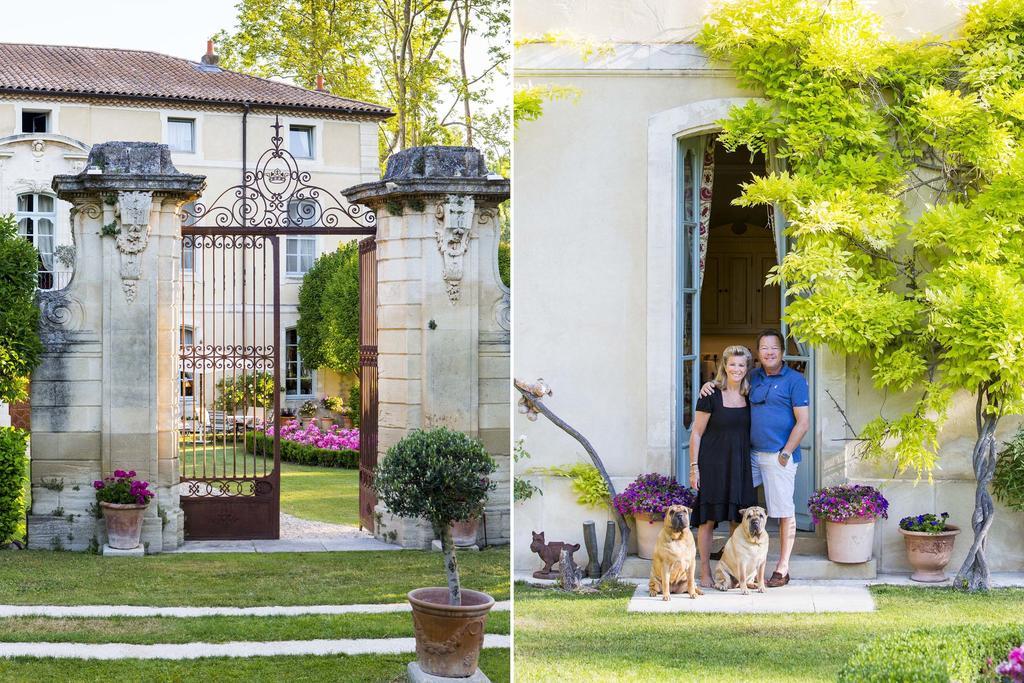 Chateau Talaud Bed and Breakfast Loriol-du-Comtat Exteriör bild