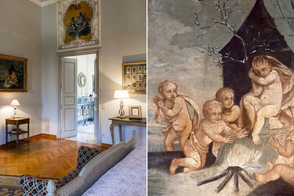 Chateau Talaud Bed and Breakfast Loriol-du-Comtat Rum bild